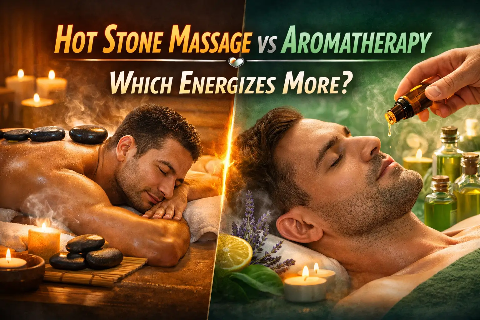 Hot Stone Massage vs Aromatherapy
