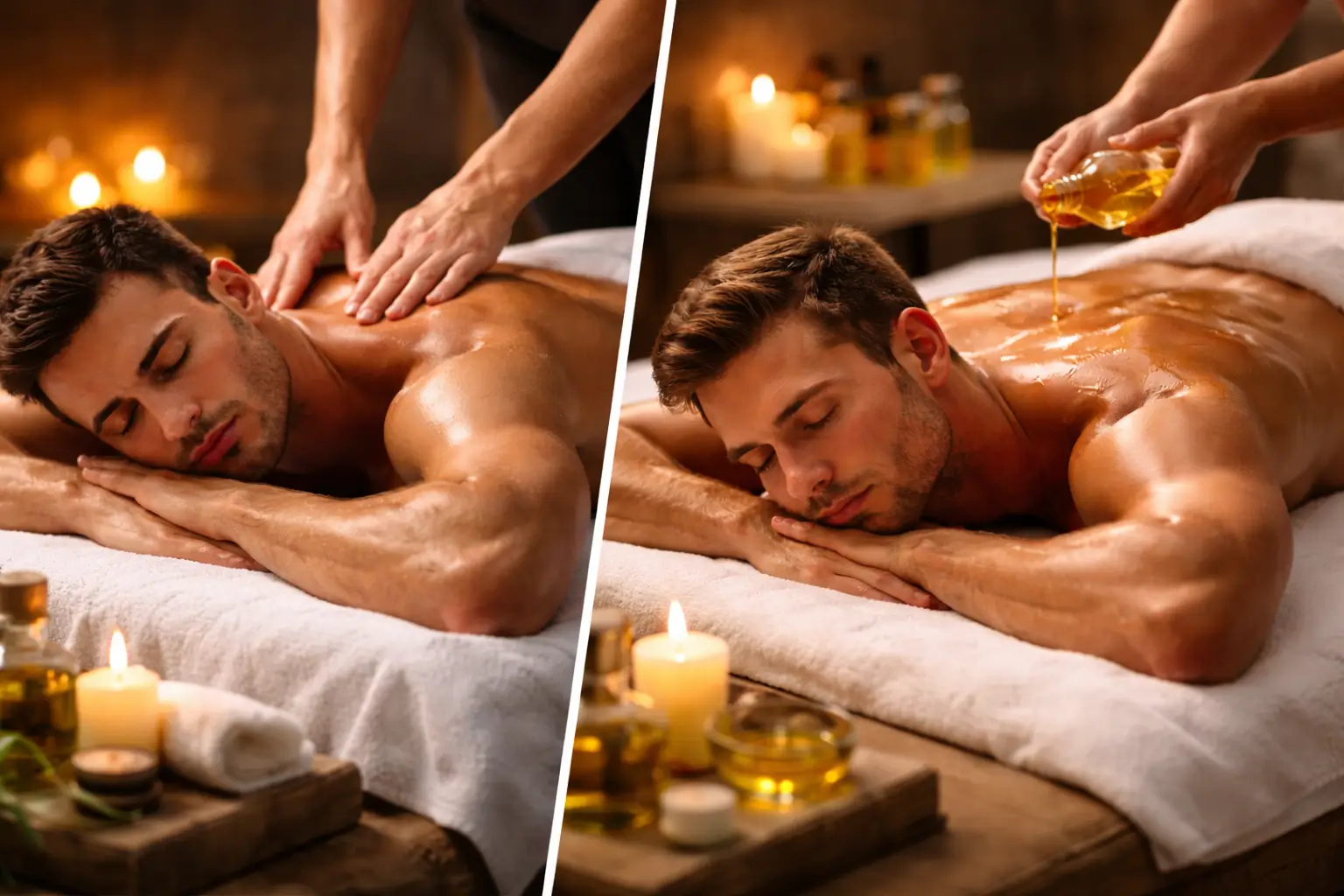 Body-to-Body Massage vs Traditional Oil Massage
